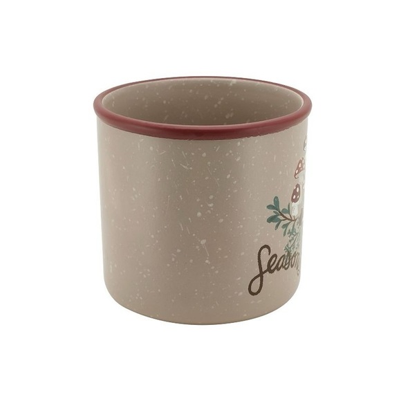 Season's Greetings Mushroom Mug, NWT - Picture 2 of 8